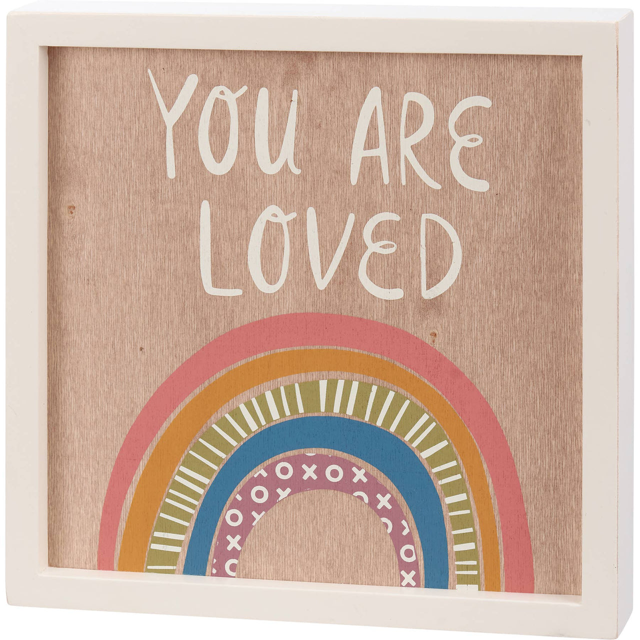 You Are Loved - Inset Box Sign