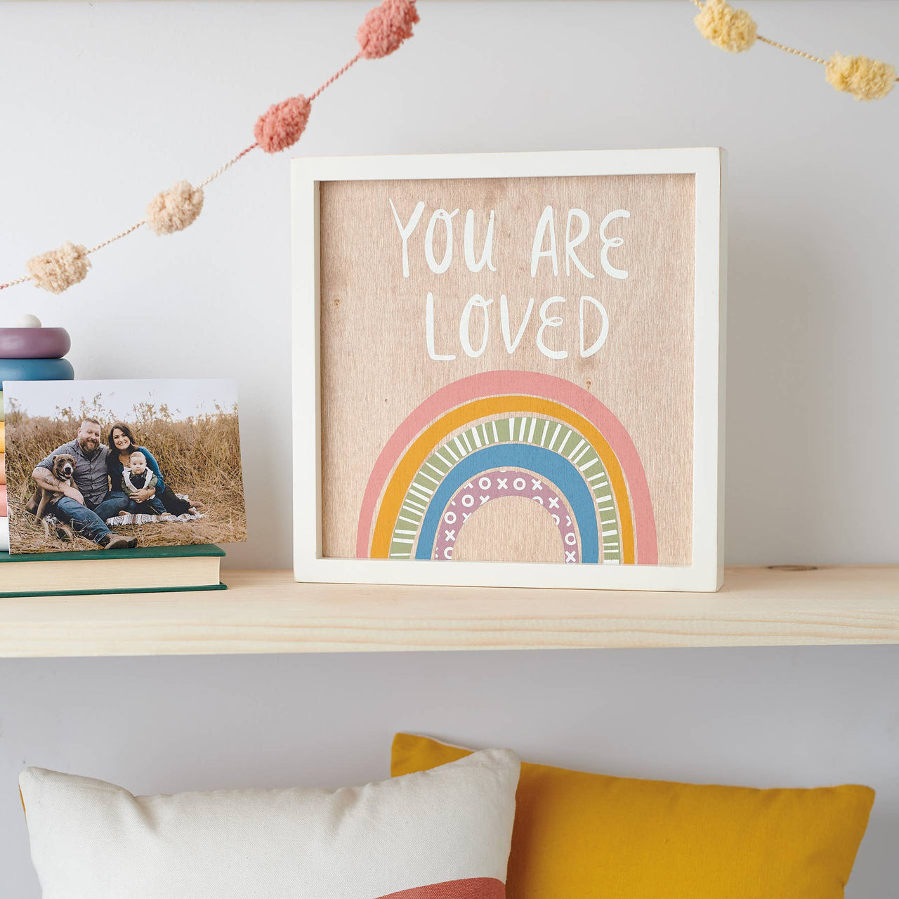 You Are Loved - Inset Box Sign